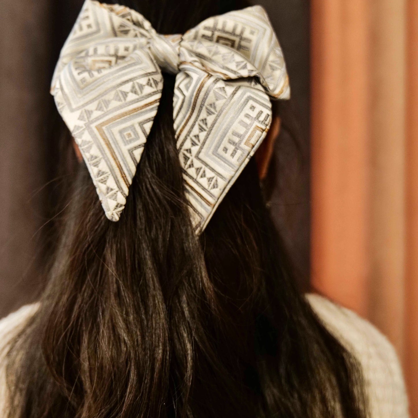 Zhuang brocade butterfly hairpin three-dimensional handmade spring hairpin headdress