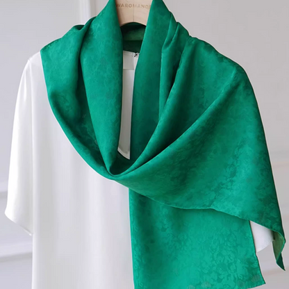 New Chinese style long silk scarf