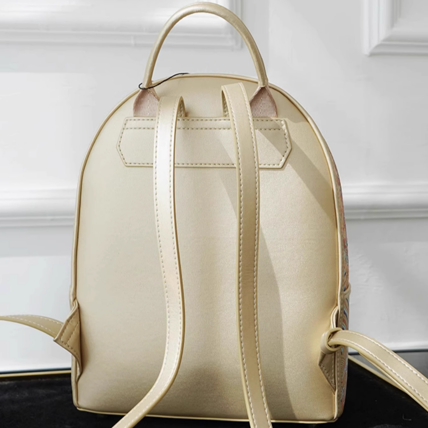 Seawater River Cliff Pattern Backpack Intangible Cultural Heritage Yunjin Zipper New Chinese Style Women's National Style Casual Bag