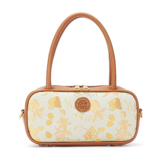 Intangible Cultural Heritage Song Brocade Shoulder Bag