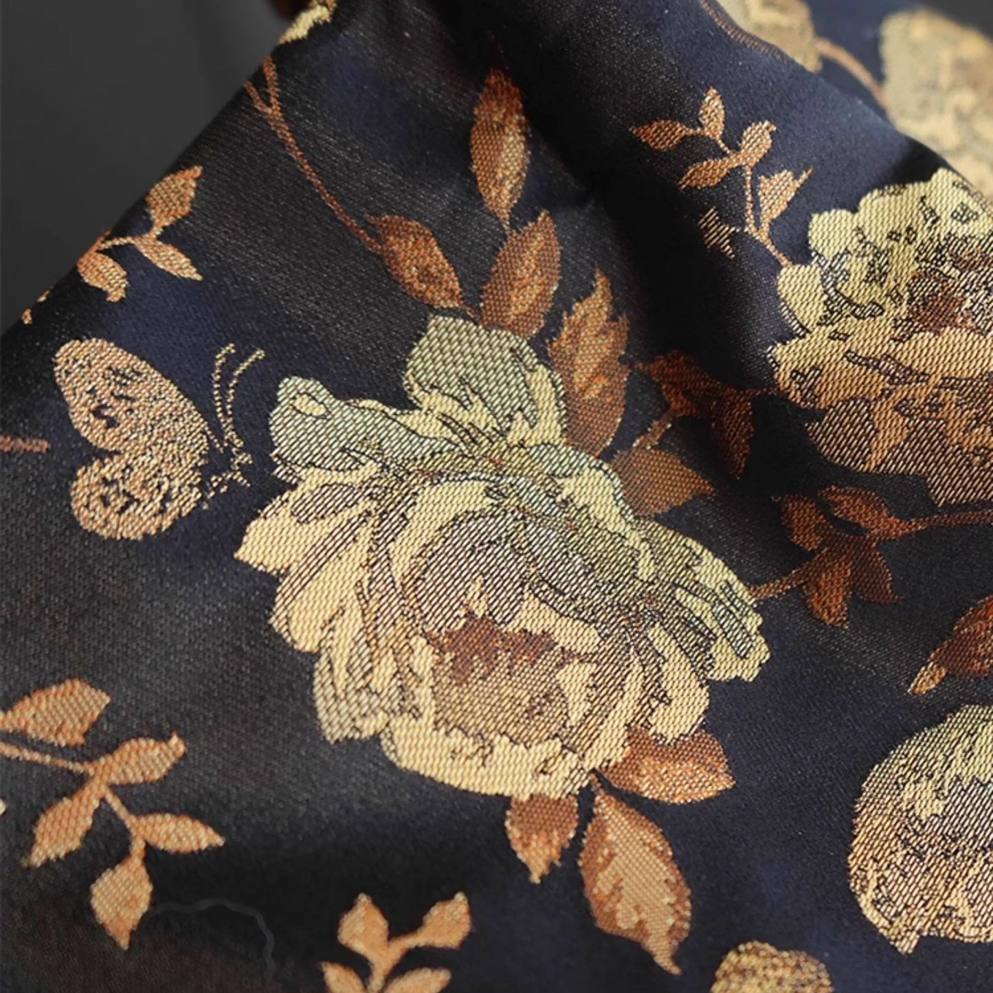 Songjin silk butterfly shadow flowing bamboo handbag
