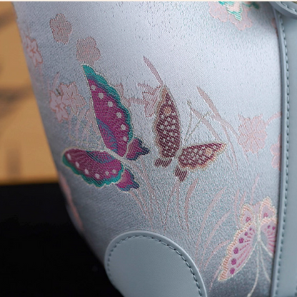 Intangible Cultural Heritage Song Brocade Bucket Bag