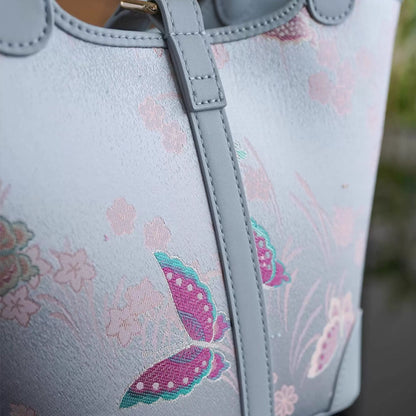 Intangible Cultural Heritage Song Brocade Bucket Bag