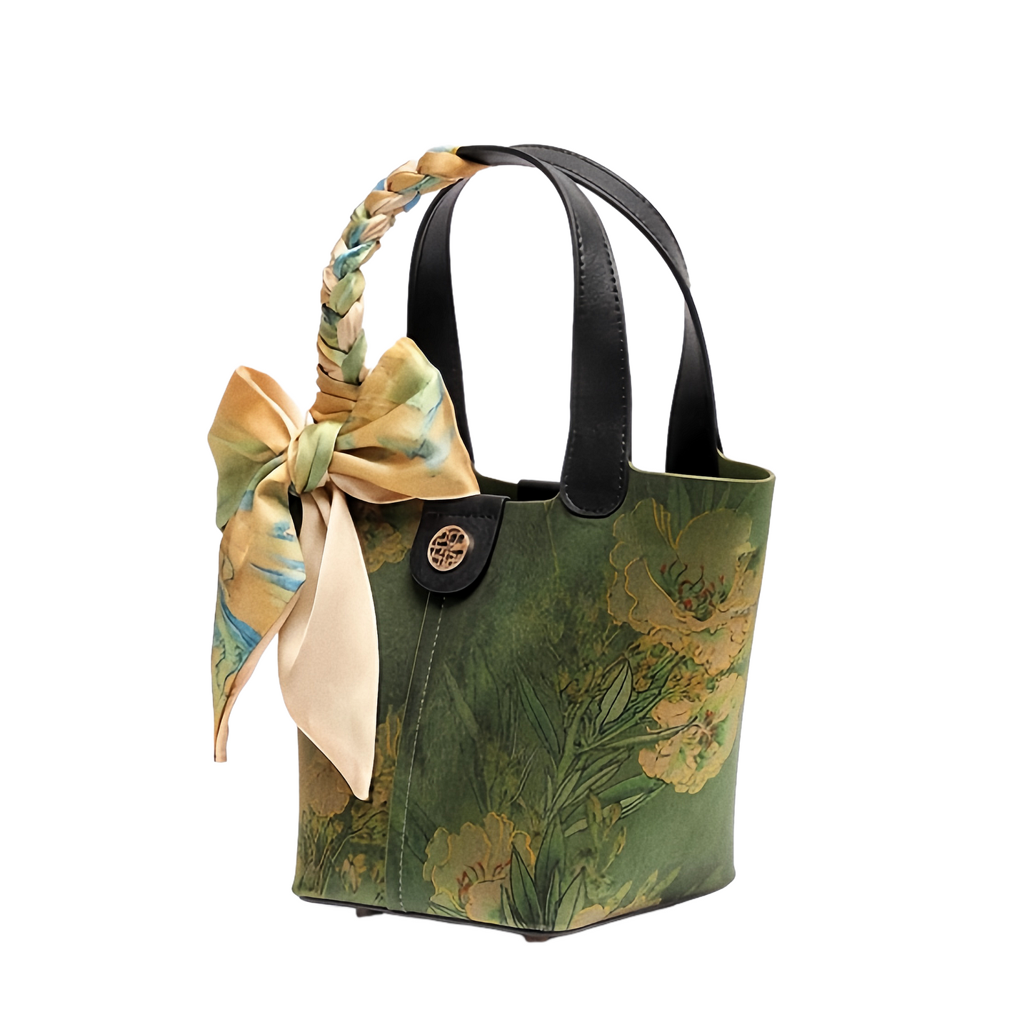 Xiangyunsha printed handbag