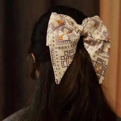 Zhuang brocade butterfly hairpin three-dimensional handmade spring hairpin headdress