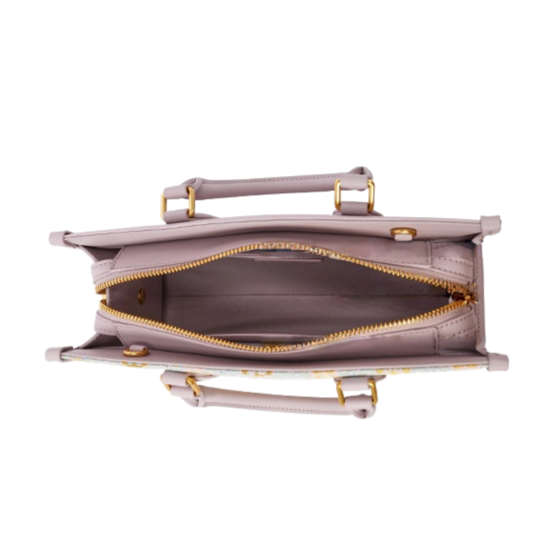 Intangible Cultural Heritage Gold Weaving Song Brocade Handbag Lanjin Sihe Ruyi Pattern Bag New Chinese Style Shoulder Bag for Women