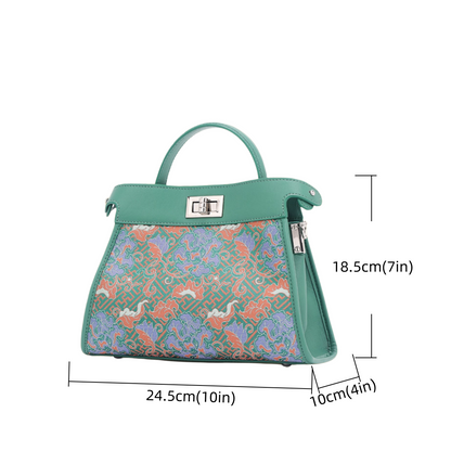 Intangible Cultural Heritage Song Brocade Embroidery Shoulder Crossbody Bag