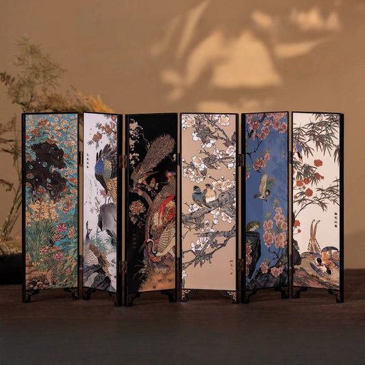 Brocade screen birthday gift splendid