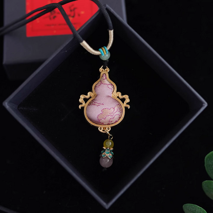 Intangible Cultural Heritage Song Brocade Feitian Series Gourd Pendant
