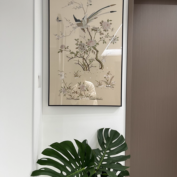 New Chinese style embroidery decorative painting hanging painting
