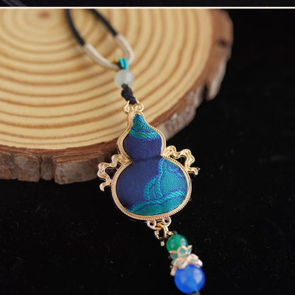 Intangible Cultural Heritage Song Brocade Feitian Series Gourd Pendant