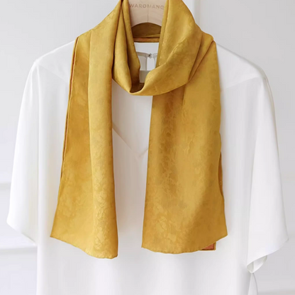 New Chinese style long silk scarf