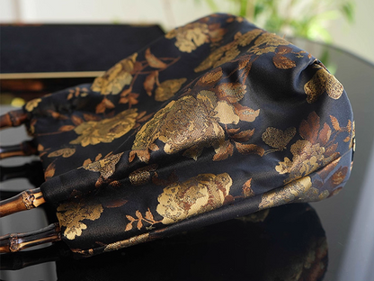 Songjin silk butterfly shadow flowing bamboo handbag