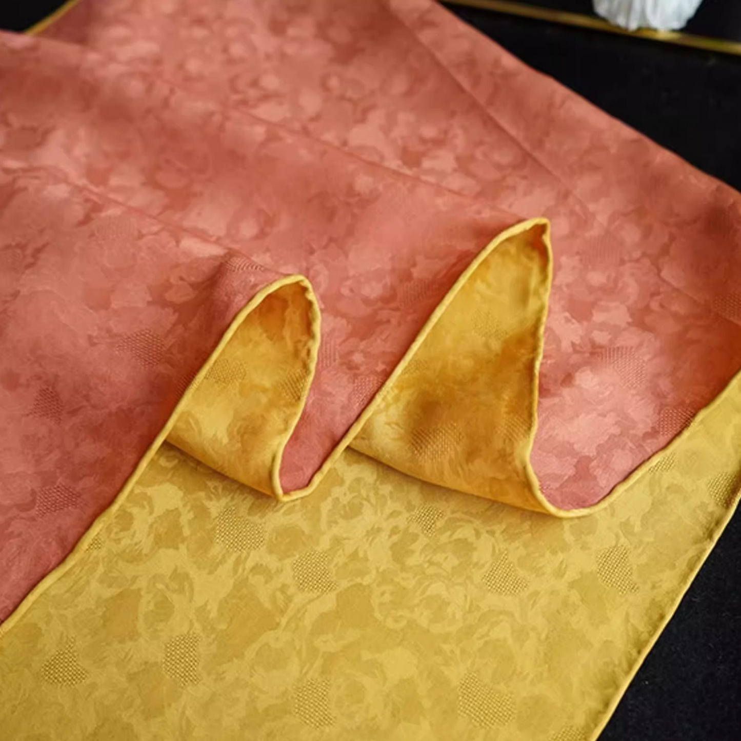 New Chinese style long silk scarf