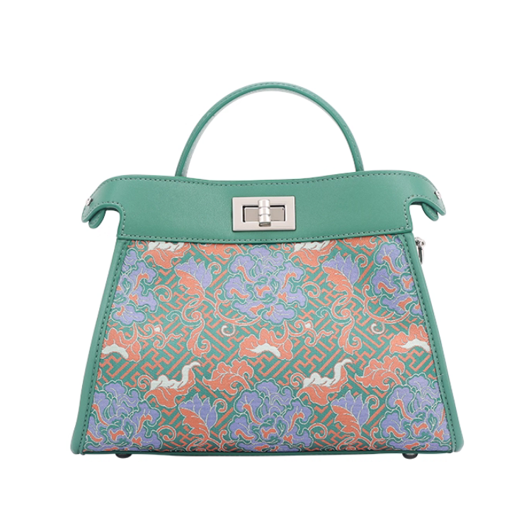 Intangible Cultural Heritage Song Brocade Embroidery Shoulder Crossbody Bag