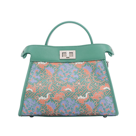 Intangible Cultural Heritage Song Brocade Embroidery Shoulder Crossbody Bag