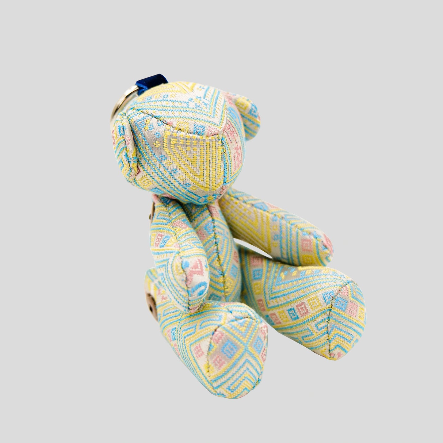 Guangxi Zhuang Brocade Mini Bear Bag Pendant Exquisite Handicraft Small Creative Pendant