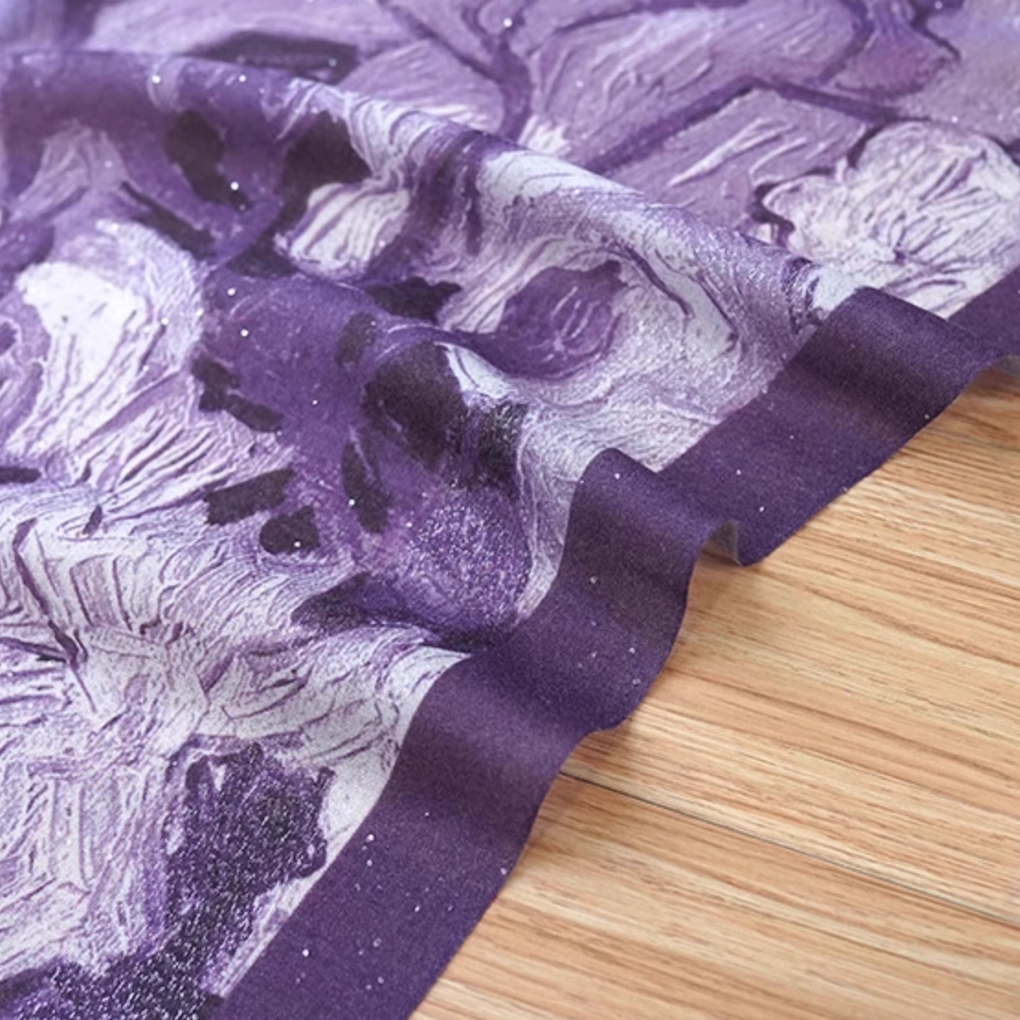 White rose scarf shawl