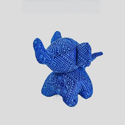 Guangxi intangible cultural heritage Zhuang brocade Dumbo handmade fabric characteristic Chinese style cartoon pendant
