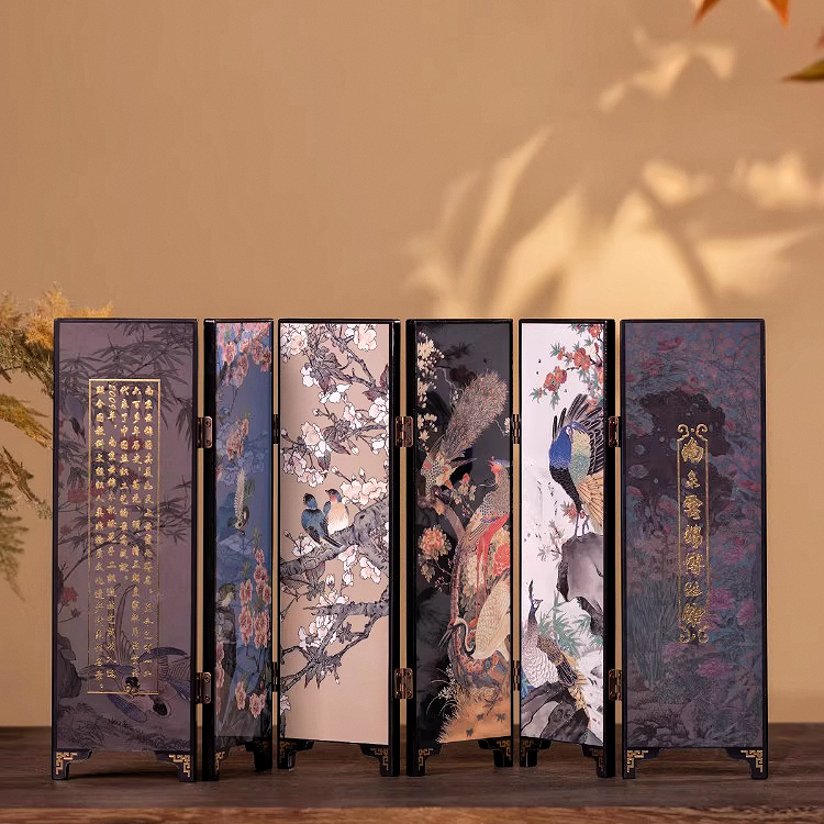 Brocade screen birthday gift splendid
