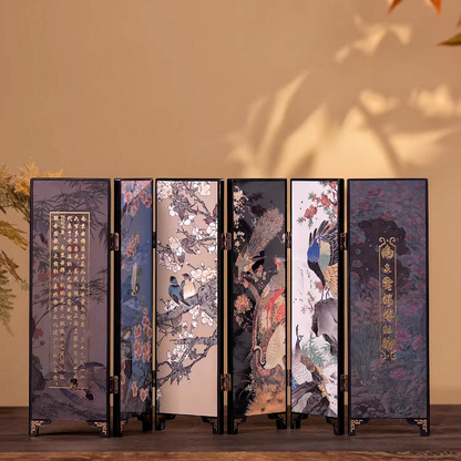 Brocade screen birthday gift splendid