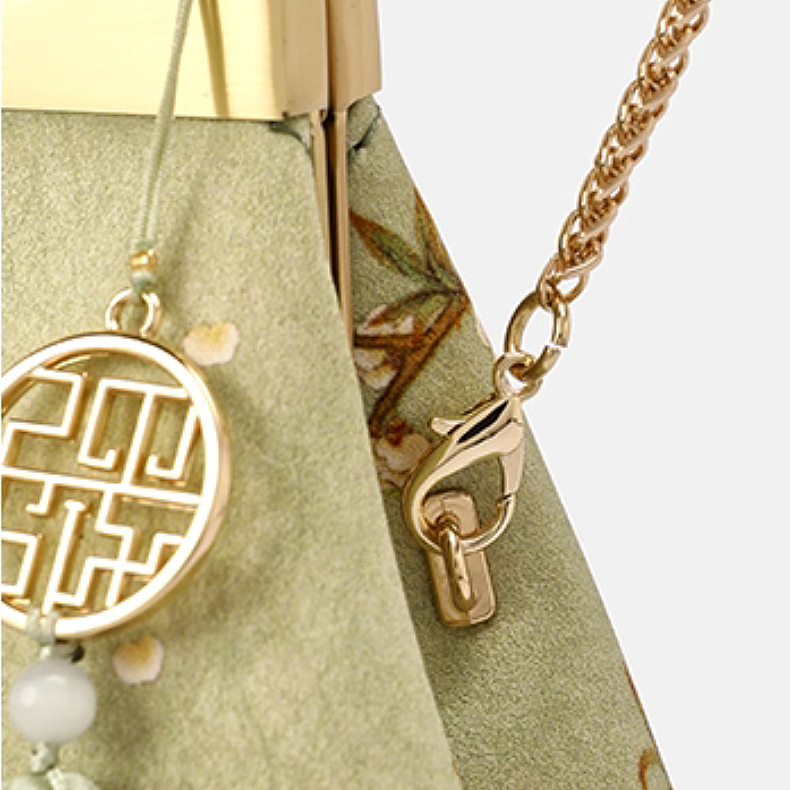 New Chinese style mulberry silk handbag