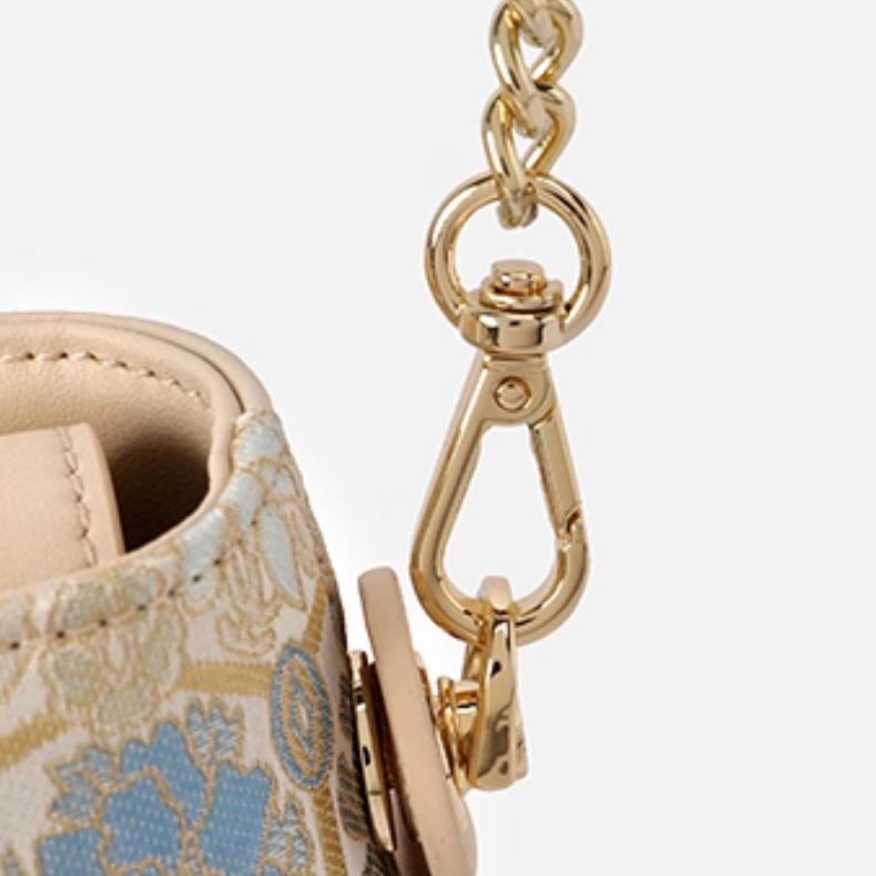 Intangible cultural heritage Song Dynasty brocade pattern brocade turtleback pattern new Chinese style crossbody handbag bucket bag for women