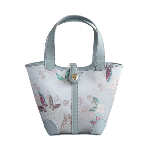 Intangible Cultural Heritage Song Brocade Bucket Bag
