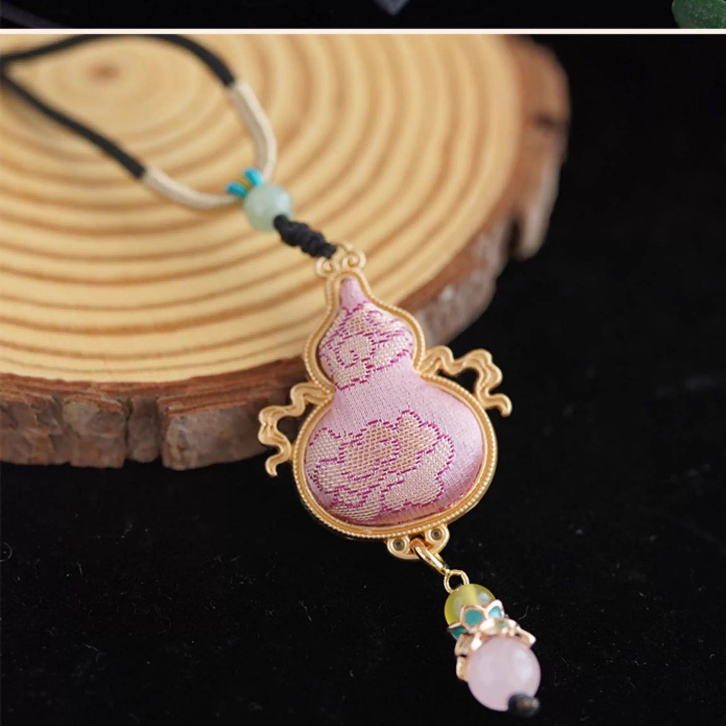 Intangible Cultural Heritage Song Brocade Feitian Series Gourd Pendant
