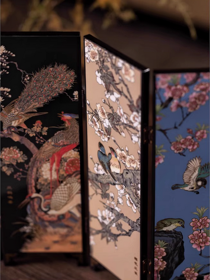 Brocade screen birthday gift splendid