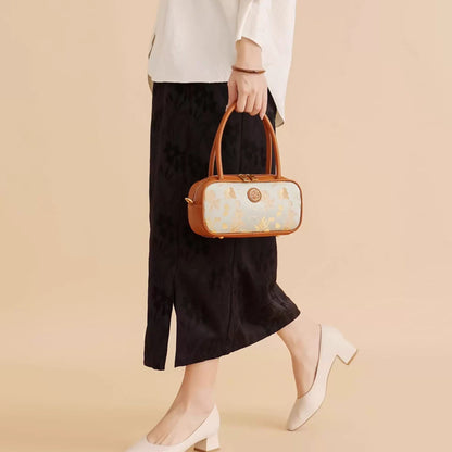 Intangible Cultural Heritage Song Brocade Shoulder Bag