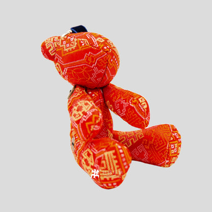 Guangxi Zhuang Brocade Mini Bear Bag Pendant Exquisite Handicraft Small Creative Pendant