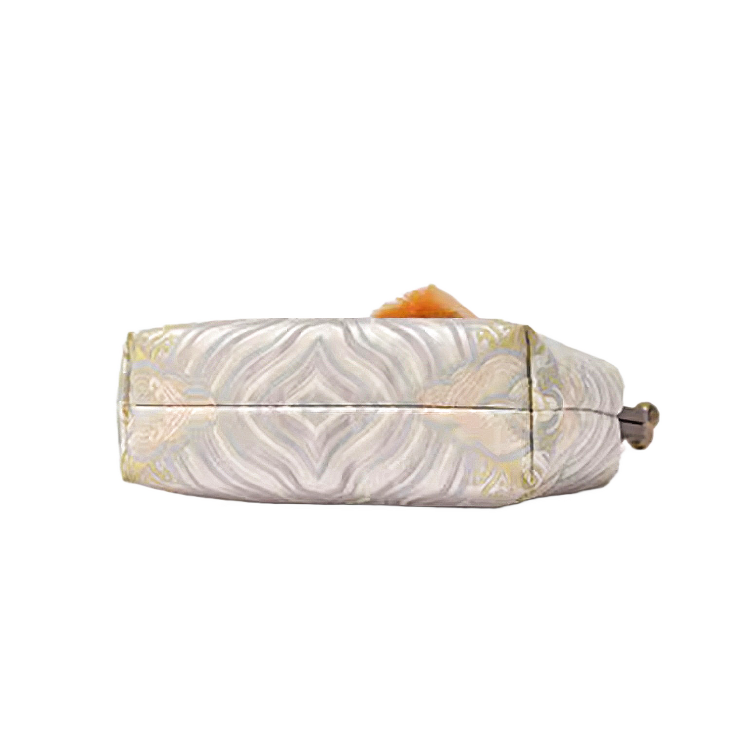 New Chinese style white embroidered handbag