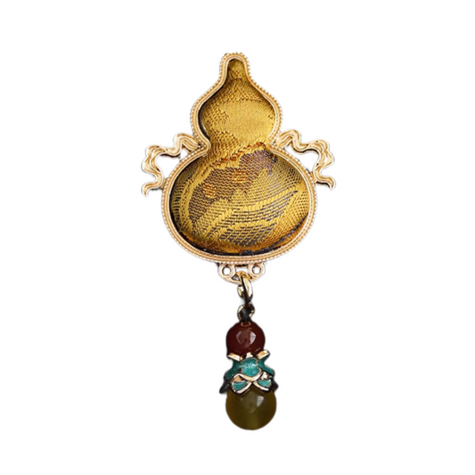 Intangible Cultural Heritage Song Brocade Feitian Series Gourd Pendant