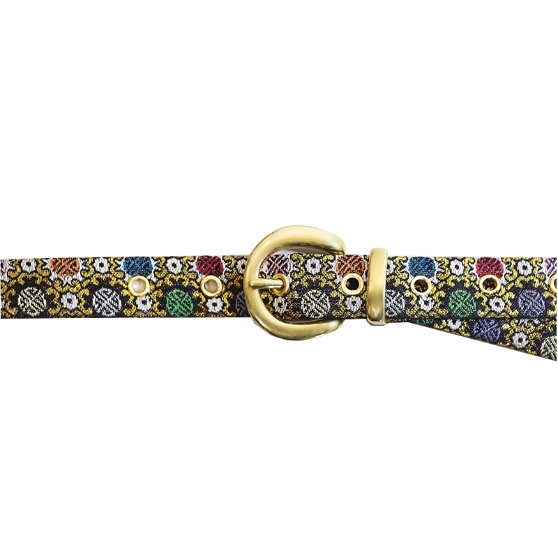 Nanjing brocade metal buckle belt