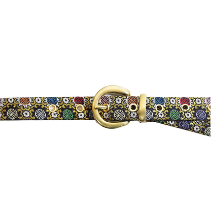 Nanjing brocade metal buckle belt