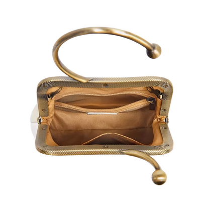 New Chinese style white handbag