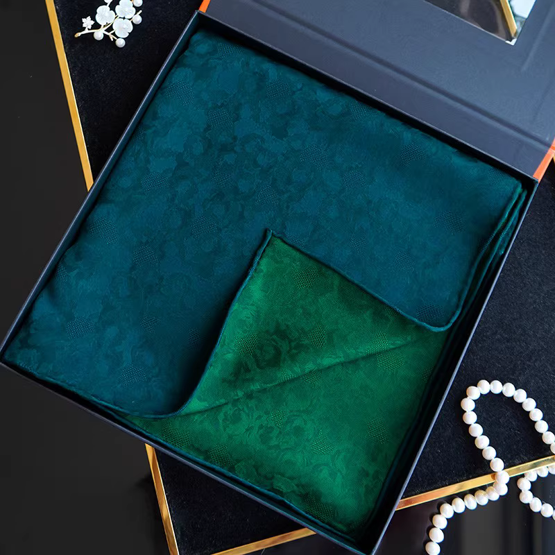 New Chinese style long silk scarf